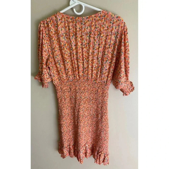 Faithfull The Brand NWT Margherita Mini Dress Sold out on Revolve Size US 6 - Picture 8 of 13